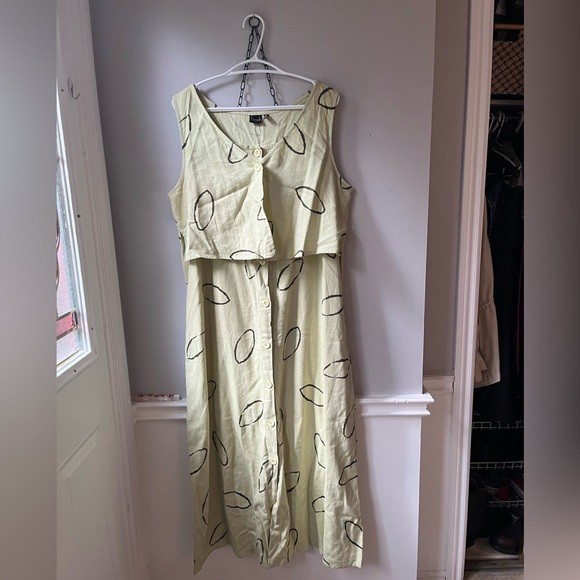 Cotton dress with jacket - Picture 1 of 7